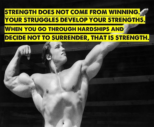 Arnold Motivational Quote 01