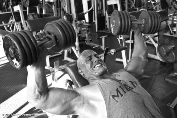 the rock work out videos