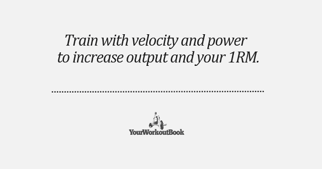 Train with Velocity and Power