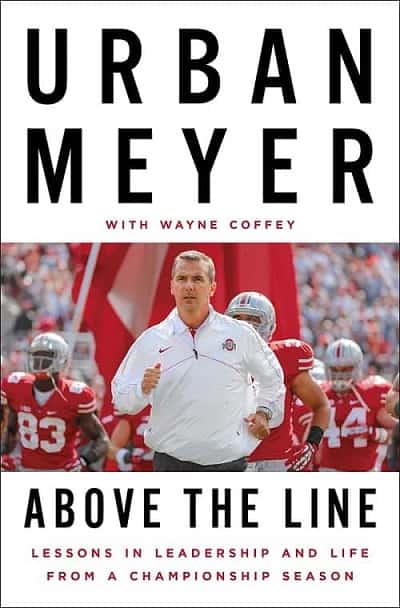 Books for Coaches -- Above the Line by Urban Meyer