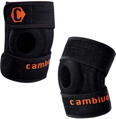 Best Adjustable Knee Sleeve - Cambivo Open Patella Support