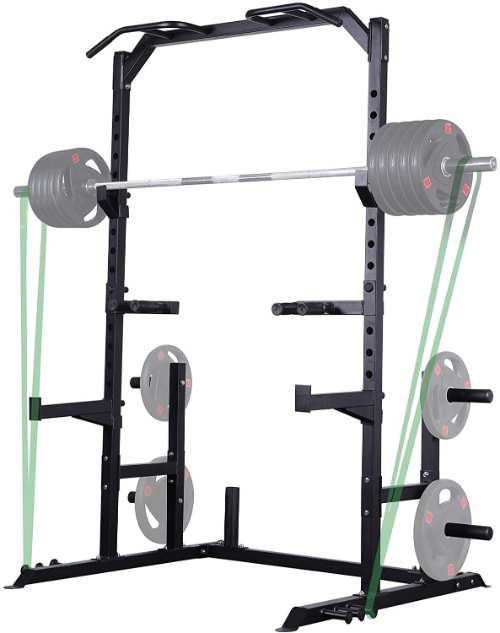 Mikolo Half Power Squat Rack