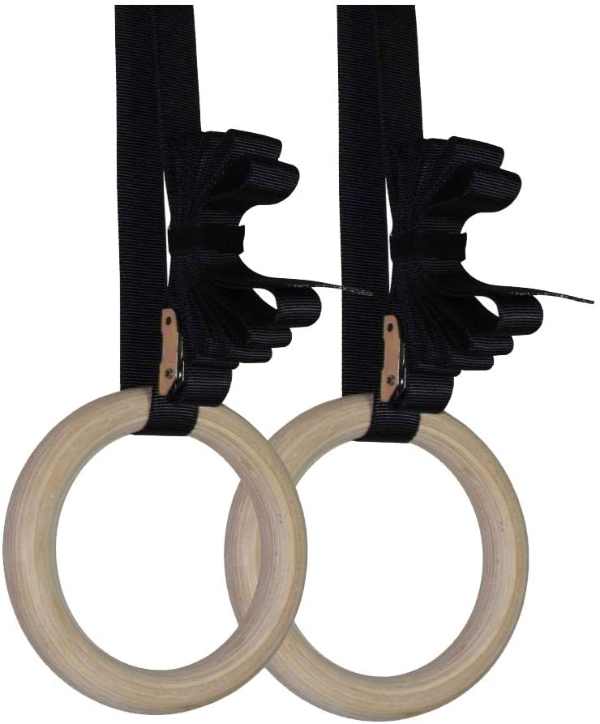 Titan Fitness Wooden Gymnastic Rings