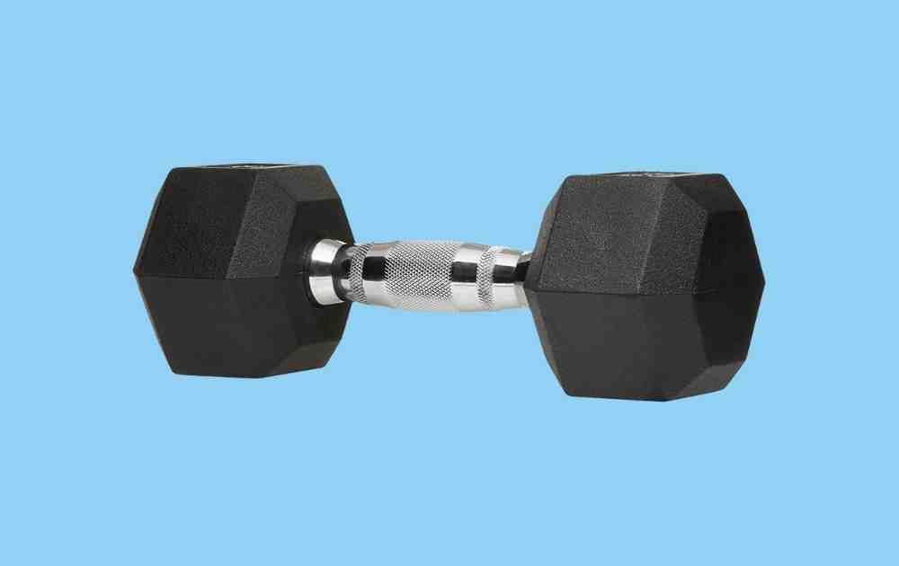 Amazon Basics Rubber Encased Dumbbells