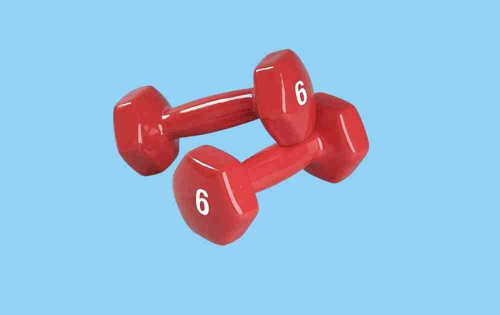 SPRI Vinyl Dumbbells