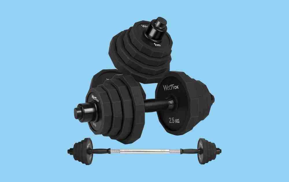 Wolfyok Adjustable Dumbbells (and Barbell)