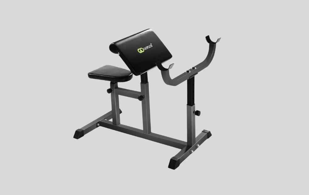 GoPlus Preacher Curl Weight Bench