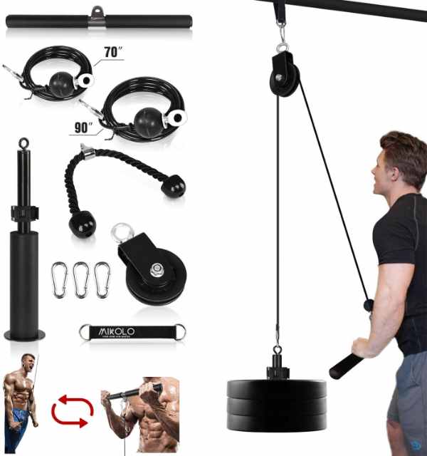 Ceiling Mounted Exercise Pulley System Shelly Lighting
