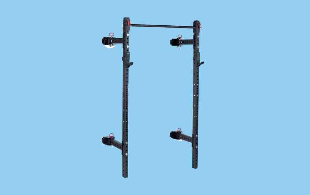 Titan Fitness T-3 Series Folding Wall-Mounted Power Rack