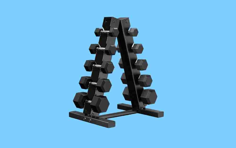 Best Dumbbell Sets - Epic Fitness 150-pound Dumbbell Set with Rack