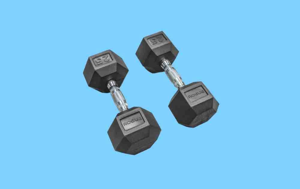 Best Dumbbell Sets - Rogue Hex Dumbbell Set