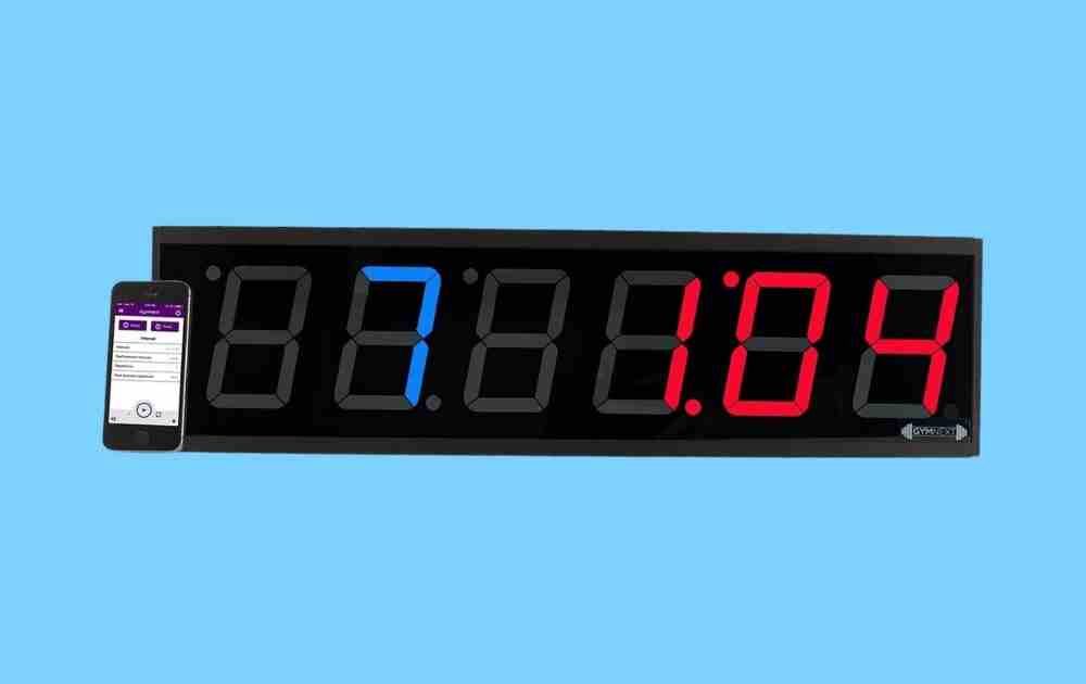 GymNext Flex Timer with Remote and App - Best Gym Clocks