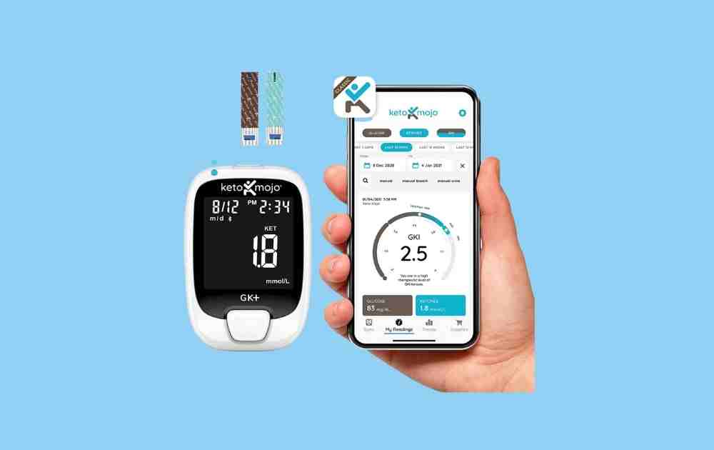 KETO-MOJO Glucose and Ketosis Monitor and Strips