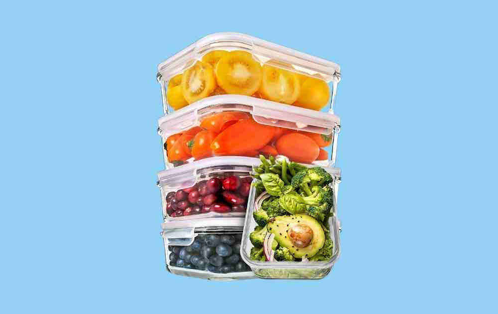 Prep Naturals Glass Meal Prep Containers (One Compartment)