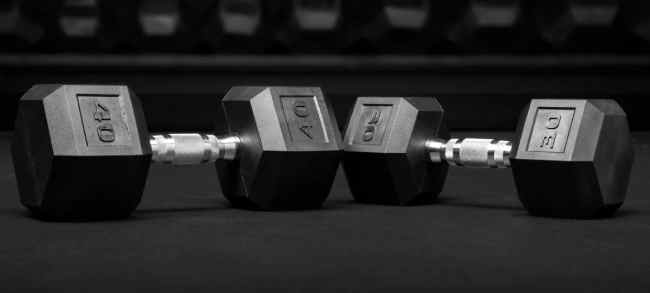 Rogue Dumbbell Sets - Rubber Hex - Weight Training