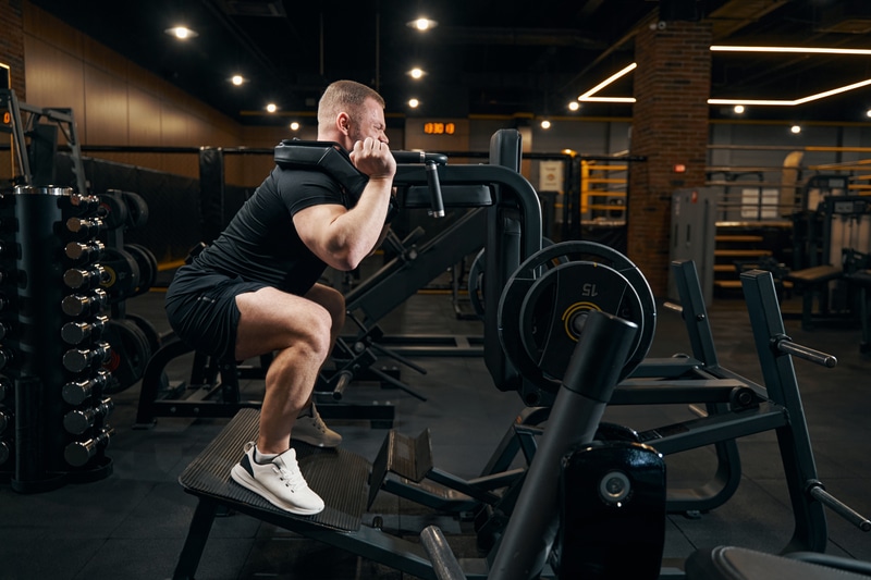 Leg Workout Machines - Hack Squat