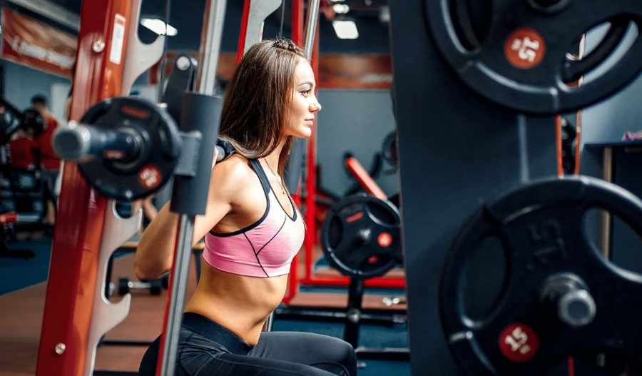 Smith Machine - Leg Machines at the Gym