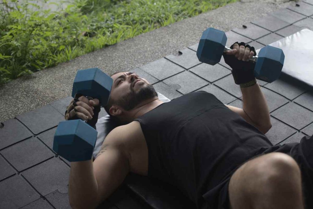 Dumbbell Chest Exercises without a Weight Bench