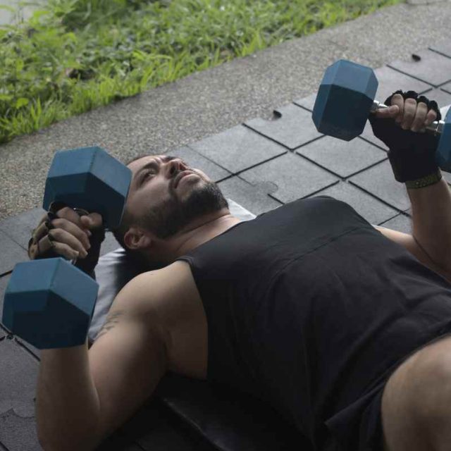 Dumbbell Chest Exercises without a Weight Bench