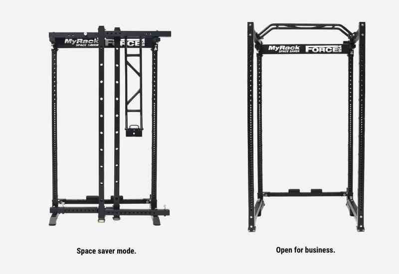 MyRack Force USA Folding Squat Rack Review