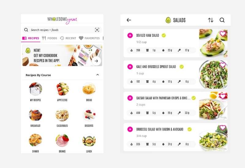 Wholesome Yum - Keto Meal Planning App