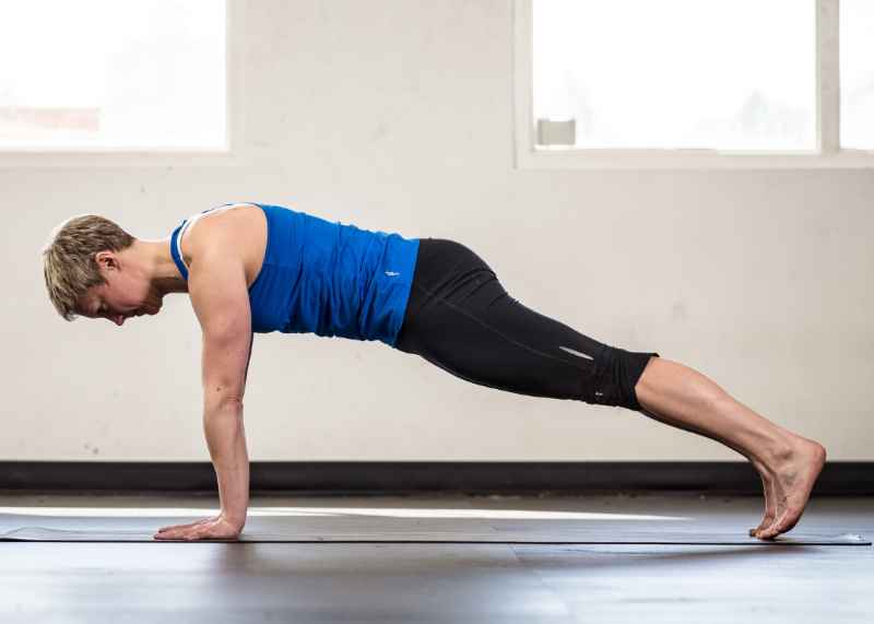 Beginner Yoga Pose #6 Plank - Prone