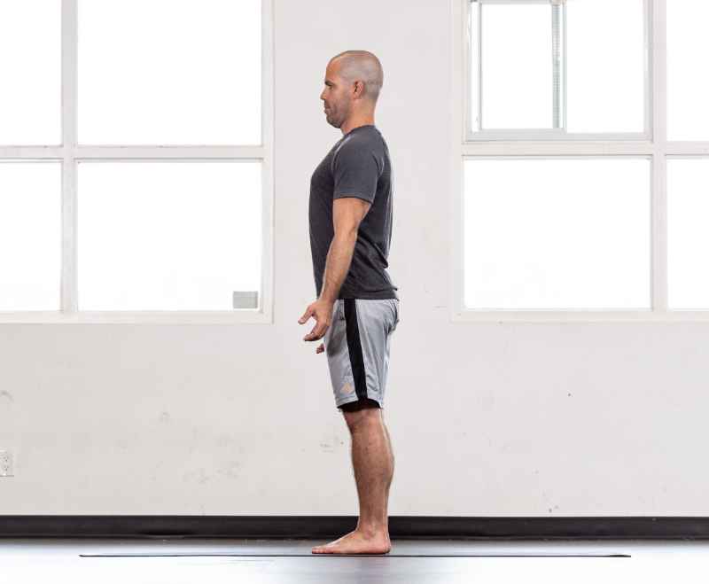 Yoga Beginner Pose 1 - Mountain - Standing