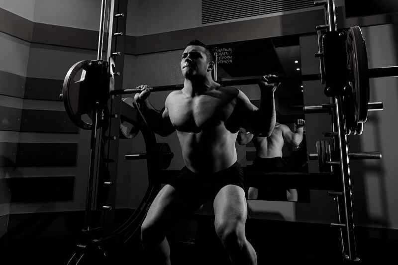 Smith Machine Leg Exercise and Workout