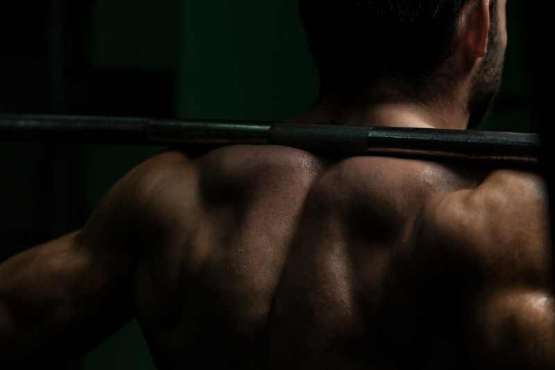 Squat Rack Back Exercises - Good Mornings