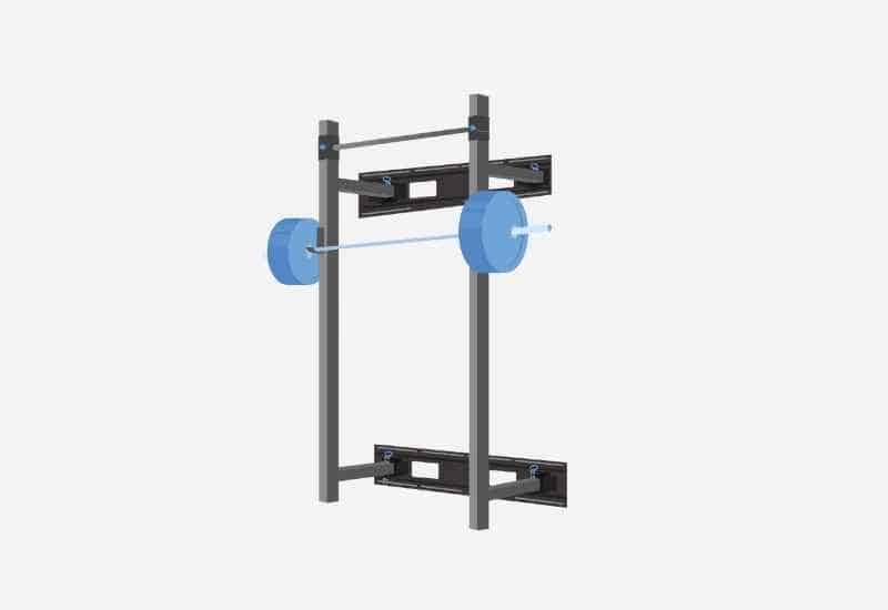 Types of Squat Racks - Folding Squat Racks