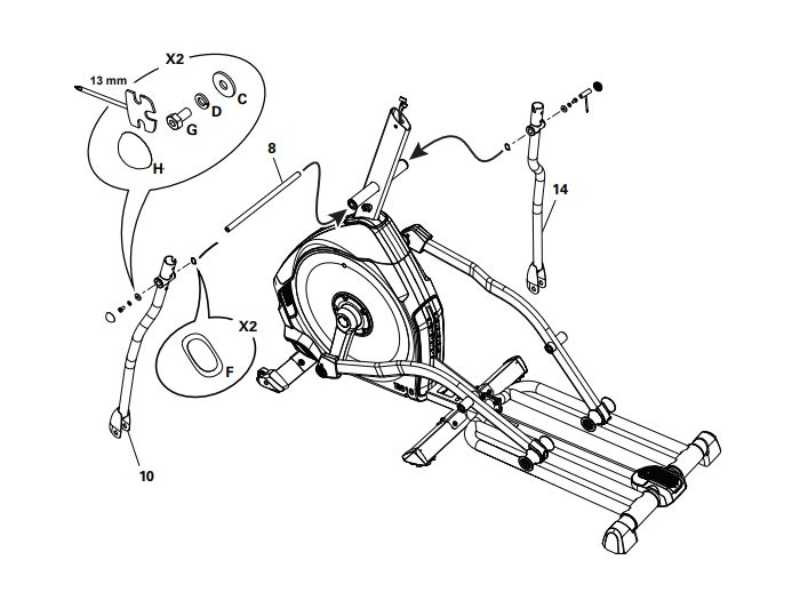 Nautilus E616 Elliptical Assembly Manual Instructions