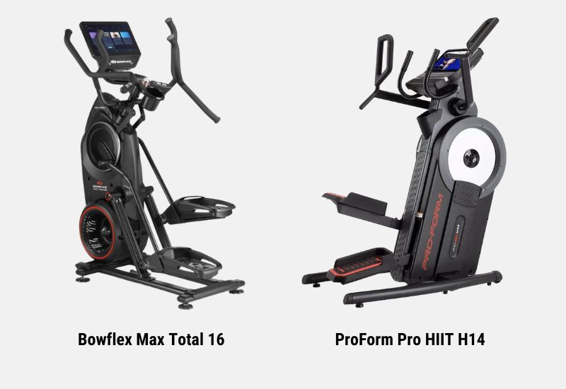 Bowflex Max Total 16 vs ProForm Pro HIIT H14