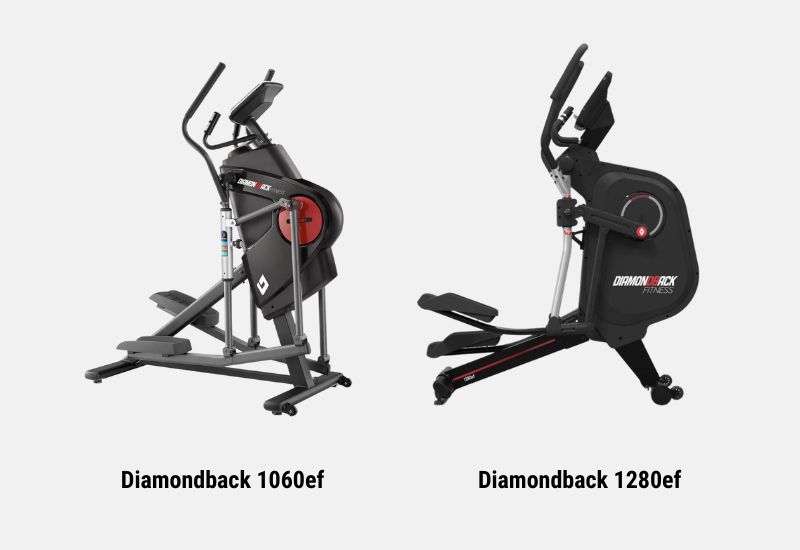 Diamondback 1060ef vs Diamondback 1280ef Ellipticals