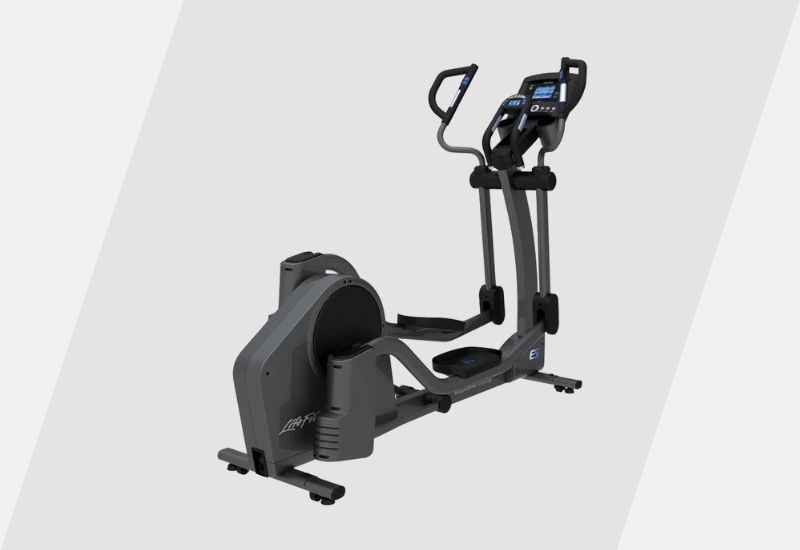 E5 Elliptical Cross-TrainerBest for: People who want an adjustable stride length and the sturdiest ride possible.The E5 is the most feature-rich of the “E” ellipticals. The main feature is a power adjustable stride length that can be changed between 18” and 24” with the touch of a button. And speaking of buttons, there is a secondary LCD screen and set of controls on the handle bars, giving you maximum flexibility on how and when you change resistance/stride when working out. The step-up height is higher than the E1 and E3 at 10” and the E5 Elliptical is a beefier machine compared to its little siblings, weighing a hefty 251lbs.Users who want an exceptionally sturdy machine with adjustable stride length will love the E5. The main downside with the E5 compared to other ellipticals on the market is the price tag—with a starting price of over $5,200 it’s a swift kick in the wallet. PROS	CONSAdjustable stride length (18-24”)	Pricey compared to similar machines on the marketExtra controls and screen on handlebars 	Sturdy build and weight	