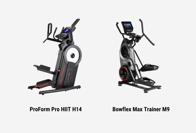 ProForm Pro HIIT H14 vs. Bowflex Max Trainer M9