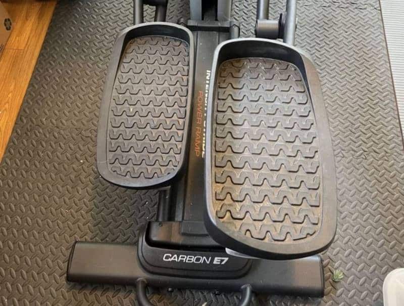 Proform Carbon E7 Elliptical Review - Adjustable Foot Pedals