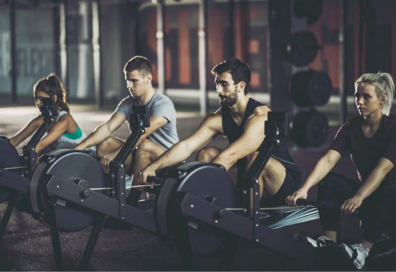 Rowing Machine HIIT Workout for Athletes