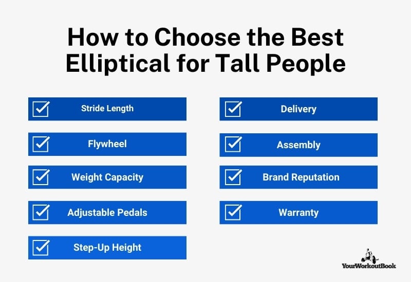 How to Choose the Best Elliptical for Tall People