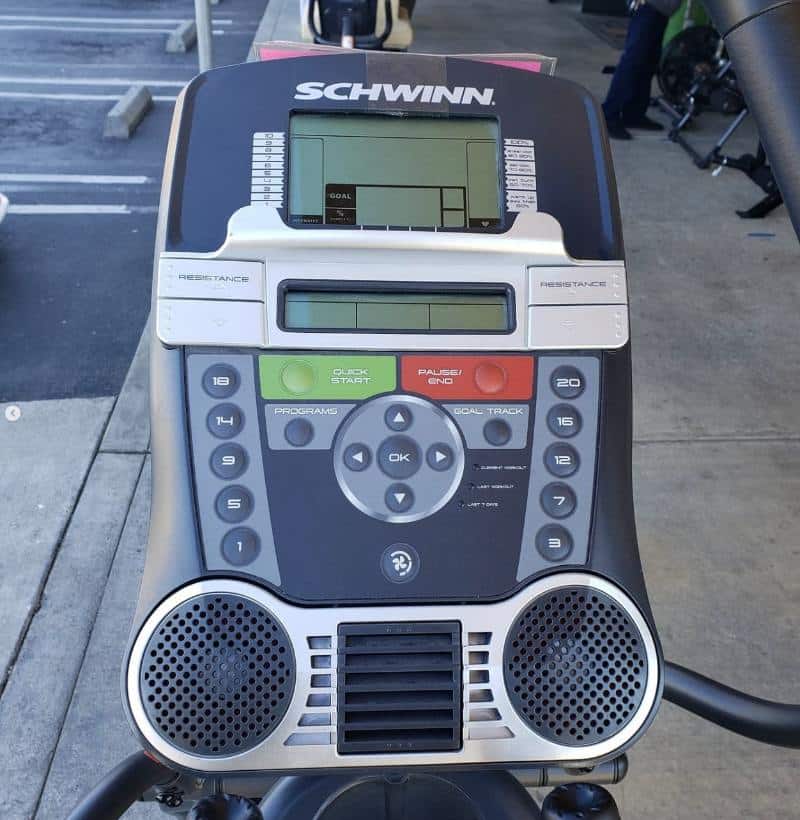 Schwinn 430 Elliptical - Console